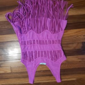 Karlie Size M Fringe Top